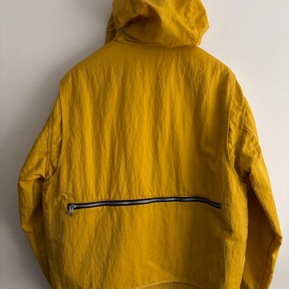 $415 Banana Republic Yellow Oversized Fishing / Wading Jacket - Medium - Picture 8 of 11